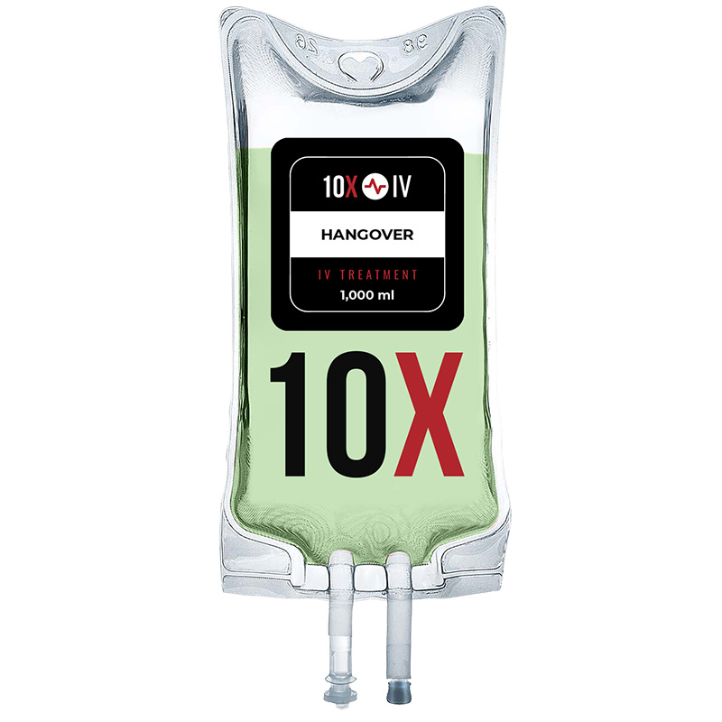 10X Health System IV Treatment - Hangover