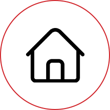 icon of a house