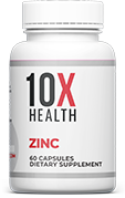 10X Health Supplements: Zinc