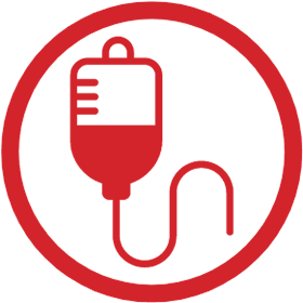 icon of an IV bag