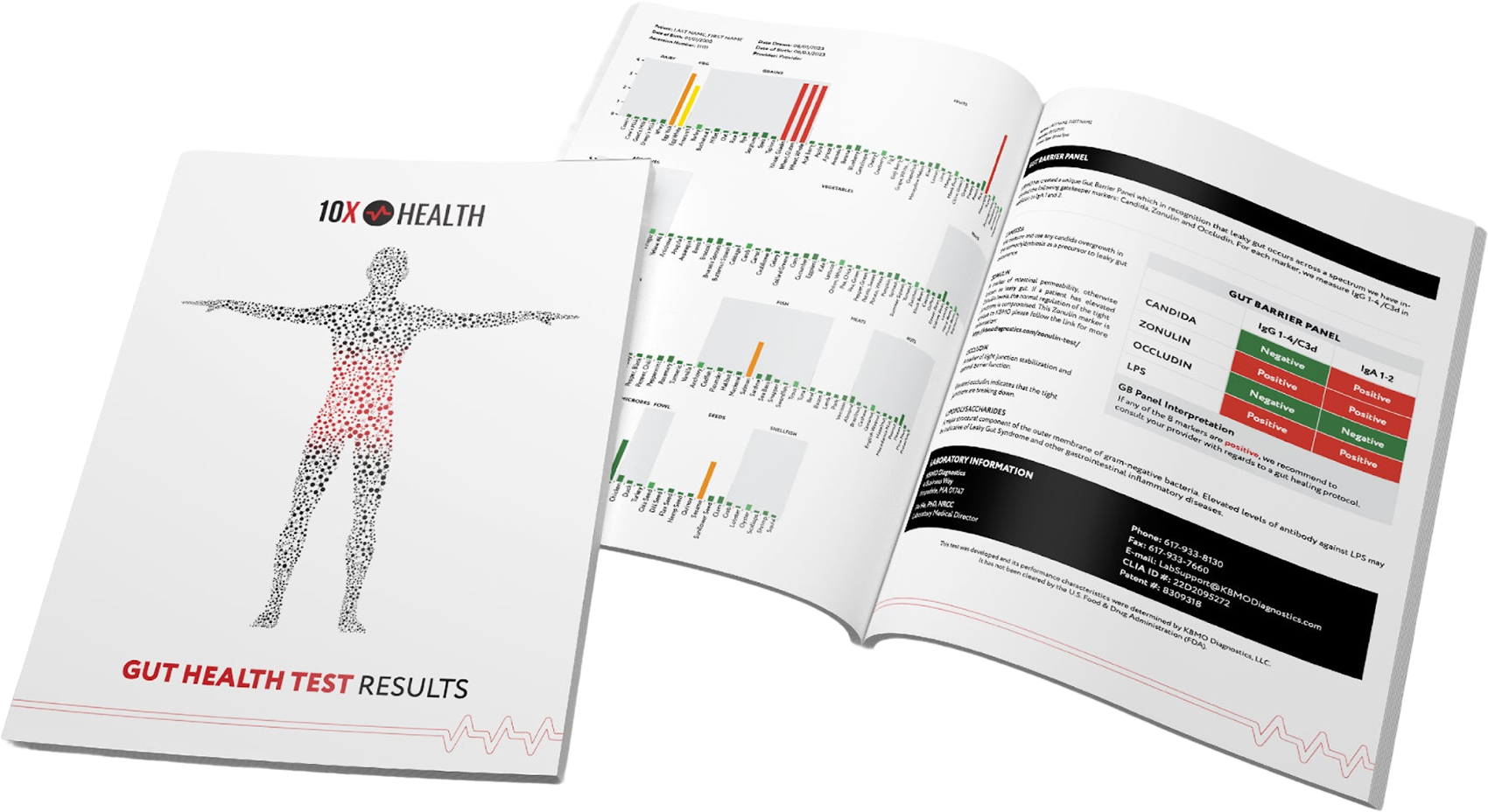 10X Health Gut Health Test results booklet 10X Health Gut Health Test results booklet
