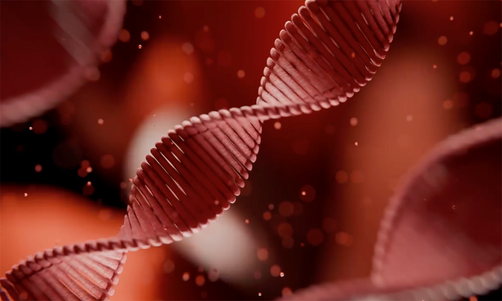 graphic of DNA strands