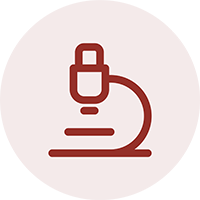 icon of a microscope