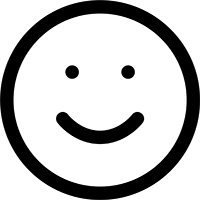 icon of a smiling face