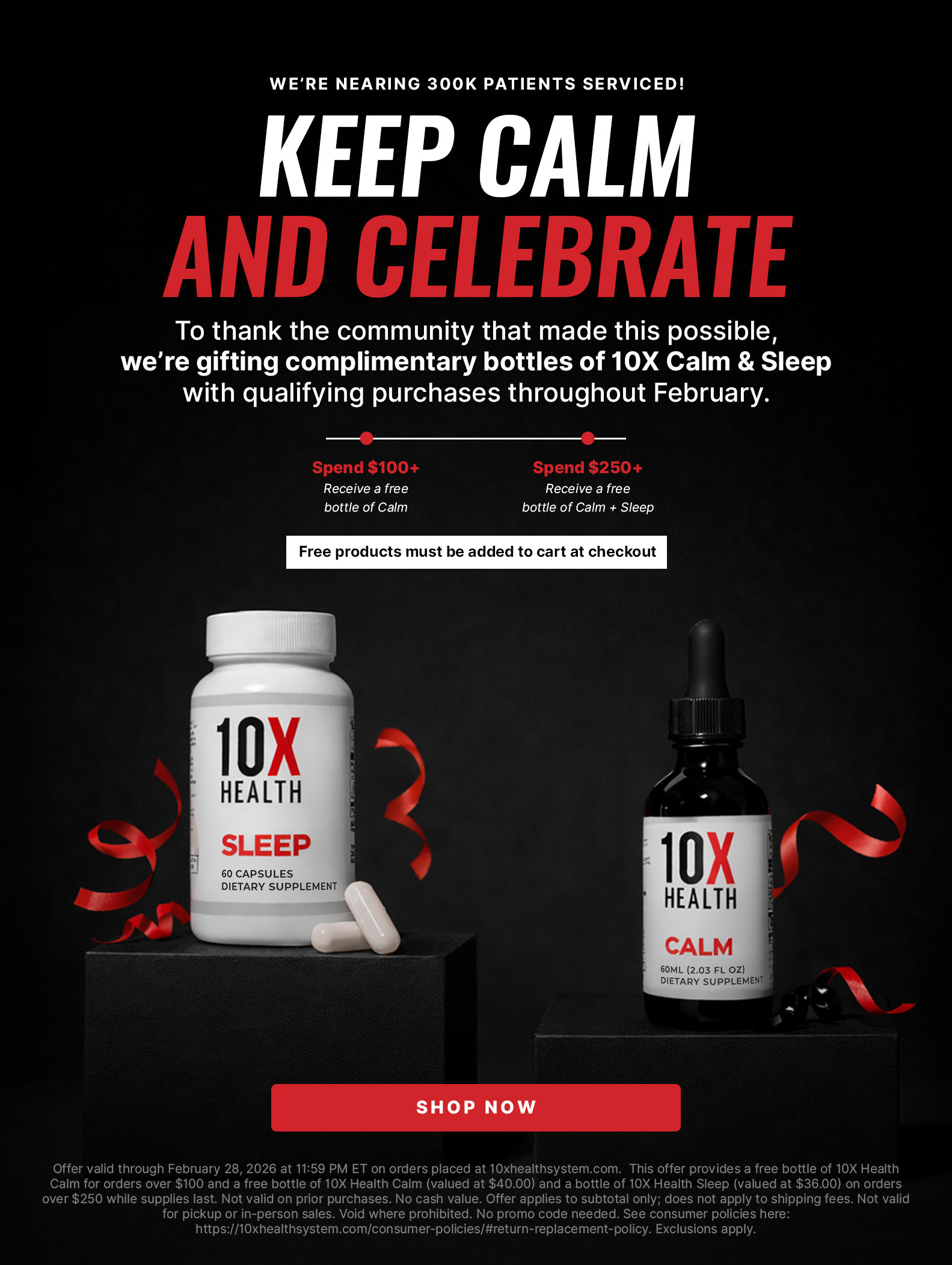 10X SplashBanner CalmSleepPromo Mobile 4