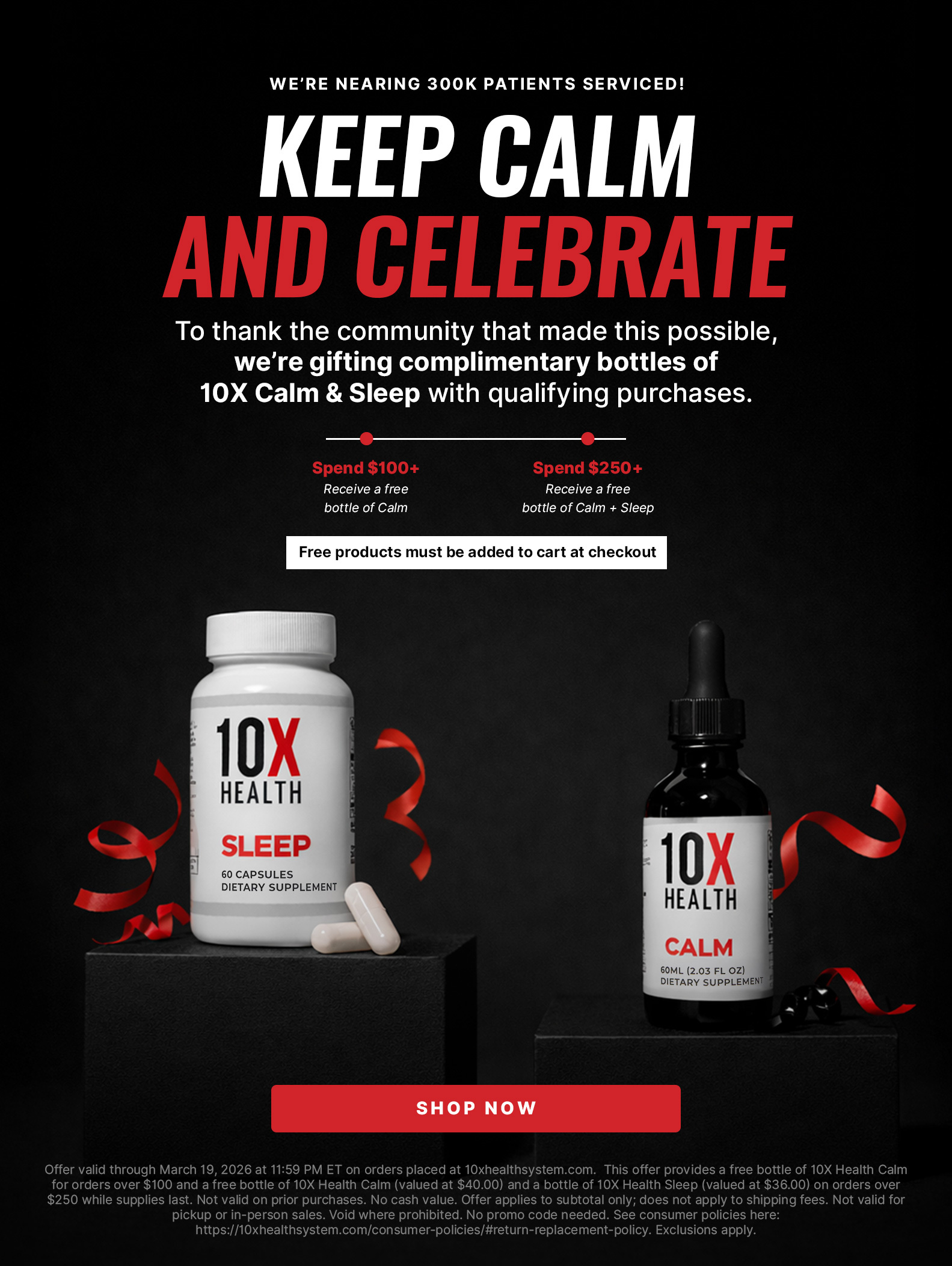 10X SplashBanner CalmSleepPromo Mobile