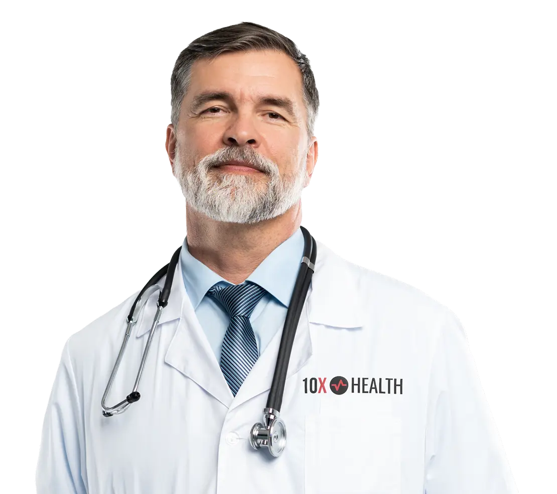 10x health licensed medical provider peptide therapy male doc