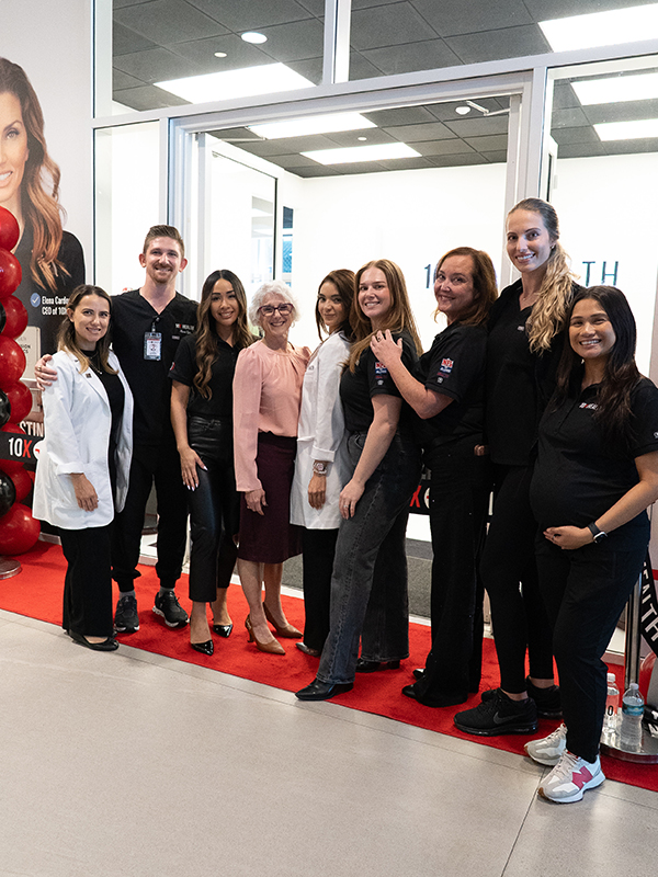10x health miami clinic team photo